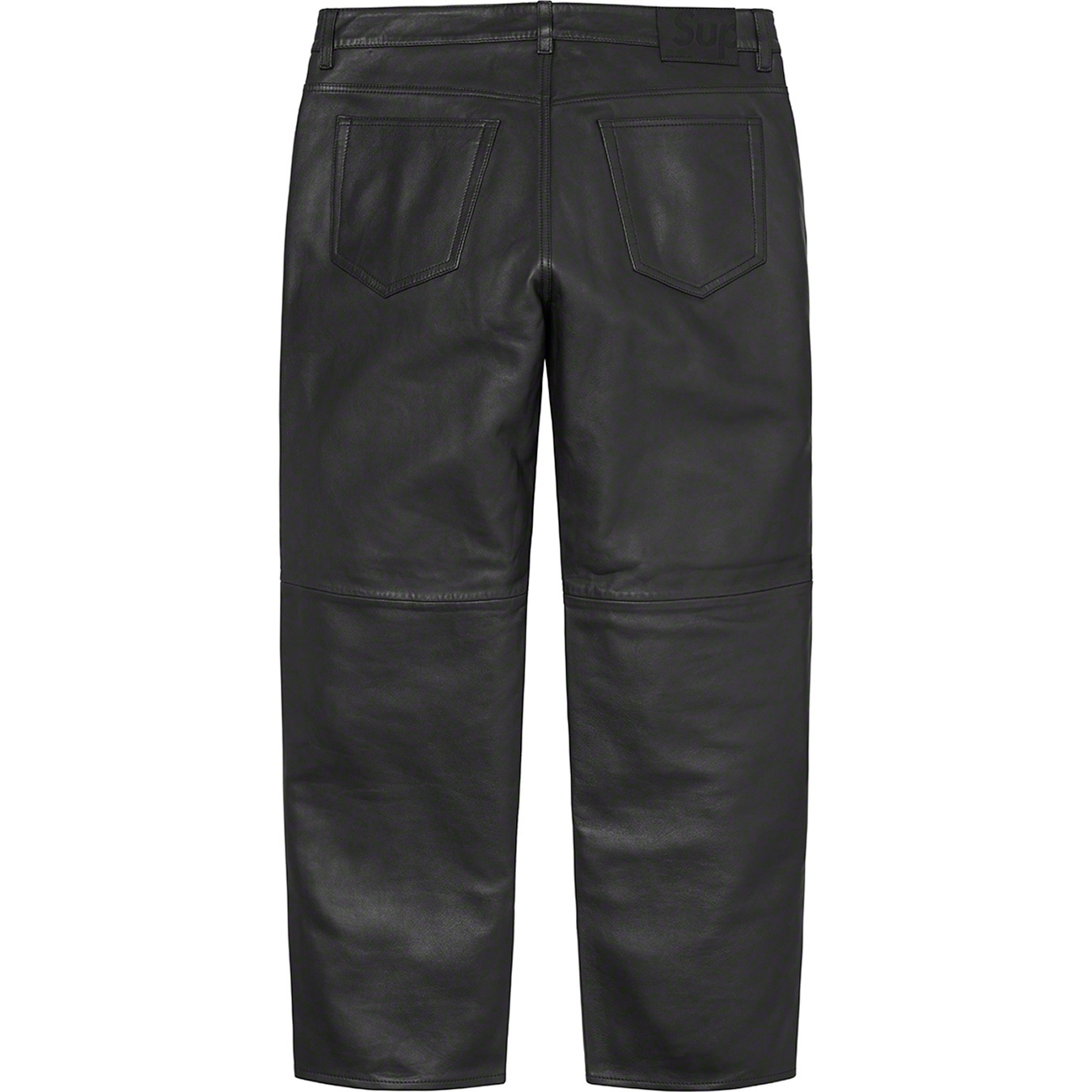 Leather 5-Pocket Jean view 13